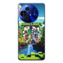 Чохол з картинками Майнкрафт для <td>TCL 50 NxtPaper</td></table> – Майнкрафт фон
