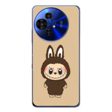 Чохол з Лабубу на TCL 50 NxtPaper (Коричневий Лабубу)