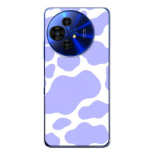 Чохол з принтом корови на ТЕСІ 50 НХТПепер (Фіолетовий принт)