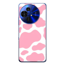 Чохол з принтом корови на ТЕСІ 50 НХТПепер (Рожевий принт)