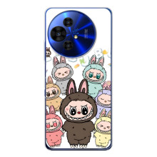 Чохол з принтом Лабубу для TCL 50 NxtPaper – Маленькі Лабубу