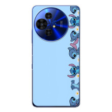 Чохол з принтом Стіч на TCL 50 NxtPaper (Стіч фон)