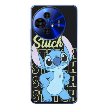 Чехол с принтом Стич на TCL 50 NxtPaper