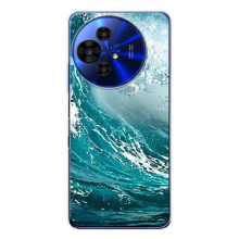 Летний Чехол на TCL 50 NxtPaper (Морская волна)