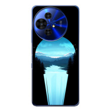 Летний Чехол на TCL 50 NxtPaper (Синий Водопад)