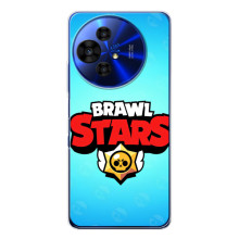 Силиконовый Чехол на TCL 50 NxtPaper с картинкой Brawl Stars (Бравл Старс)