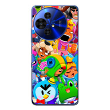 Силіконовый Чохол на TCL 50 NxtPaper з картинкою Brawl Stars