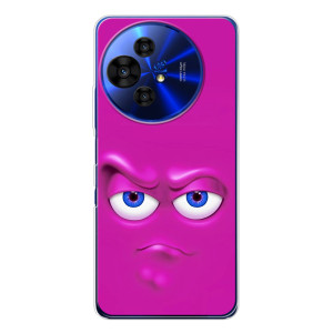 Силиконовые Чехлы (смешные стикеры) для TCL 50 NxtPaper – Хитрая мордочка
