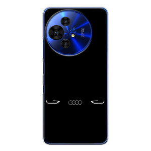 Силіконовий бампер з картинкою машини на TCL 50 NxtPaper (Сілует Audi)