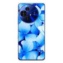 Силіконовий бампер з принтом (квіточки) на TCL 50 НxtPaper