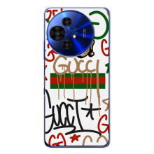 Бренднові Чохли для TCL 50 Pro NxtPaper - (PREMIUMPrint) (Стиль GUUCI)