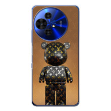 Чехлы для TCL 50 Pro NxtPaper - Bearbrick Louis Vuitton (PREMIUMPrint) – Bearbrick