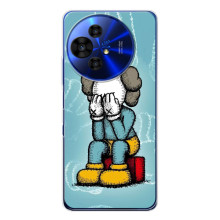 Чехлы для TCL 50 Pro NxtPaper - Bearbrick Louis Vuitton (PREMIUMPrint)