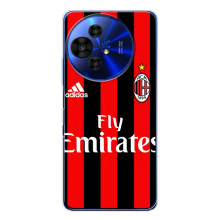 Чохли для TCL 50 Pro NxtPaper (VPrint) - Футбольні клуби (Milan)