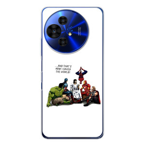 Чехлы для TCL 50 Pro NxtPaper (Для Христиан) – Иисус супергерой