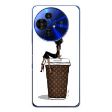 Чехлы Луи Витон для TCL 50 Pro NxtPaper (AlphaPrint - LOUIS VUITTON) (кофе LOUIS VUITTON)