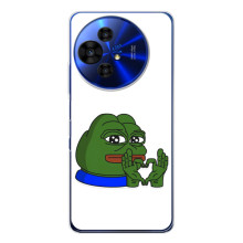 Чехлы с картинкой  Жаба Мем на TCL 50 Pro NxtPaper