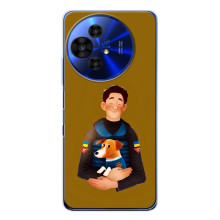 Чехлы с картинкой собаки Патрон для TCL 50 Pro NxtPaper (AlphaPrint) (ЗСУ Патрон)