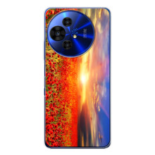 Чехол с картинкой (Стильные) для ="ТКЛ 50 Про НкстПэпер" - (AlphaPrint) – Поле тюльпанов