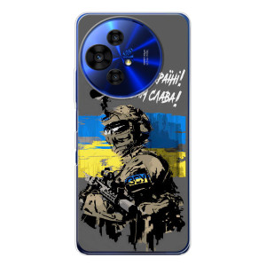 Чехлы с картинкой ЗСУ для TCL 50 Pro NxtPaper (AlphaPrint)