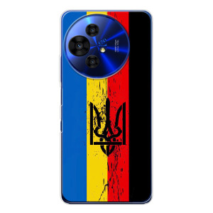 Чехлы УПА (Красно-Чёрный) на TCL 50 Pro NxtPaper – Флаг УПА