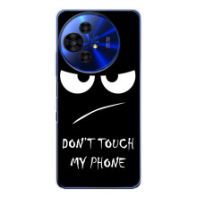 Чехол для ="ТКЛ 50 Про НкстПэпер" - (AlphaPrint) с печатью (ТОП продаж) (Dont Touch)