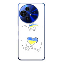 Чохол для Патріота України TCL 50 Pro NxtPaper - (AlphaPrint) (Мир Україні)