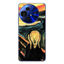 Чехол для смартфона TCL 50 Pro NxtPaper Художественное Искусство (Крик Мунка)