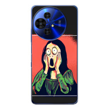 Чехол для смартфона TCL 50 Pro NxtPaper Художественное Искусство (Монна Лиза)