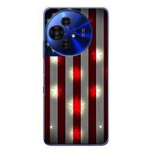 Чохол Прапор USA для TCL 50 Pro NxtPaper – Прапор США 2