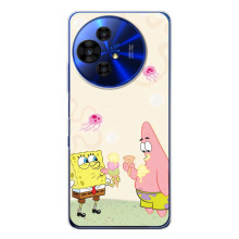 Чохол Губка Боб для ТСЛ 50 Про НxtPaper (Патрік і Боб)