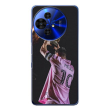 Чехол Месси футболист для TCL 50 Pro NxtPaper – Месси с кубом