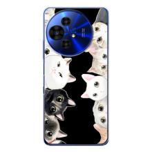 Чехол на ="ТКЛ 50 Про НкстПэпер" с Котами (VPrint)