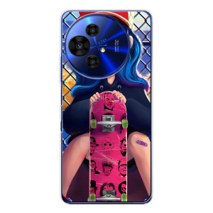 Чехол с картинкой Модные Девчонки TCL 50 Pro NxtPaper – Модная девушка