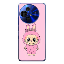 Чохол з Лабубу на TCL 50 Pro NxtPaper (Рожевий Лабубу)