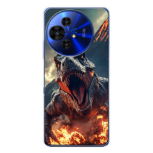 Чехол с картинкой «Хищники» для TCL 50 Pro NxtPaper – Динозавр