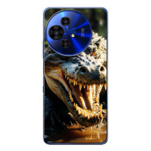 Чехол с картинкой «Хищники» для TCL 50 Pro NxtPaper – Крокодил