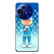 Крутые Чехлы Луи Виттон для TCL 50 Pro NxtPaper (AlphaPrint) (Парень LV)