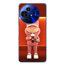 Крутые Чехлы Луи Виттон для TCL 50 Pro NxtPaper (AlphaPrint) (С Кофе)