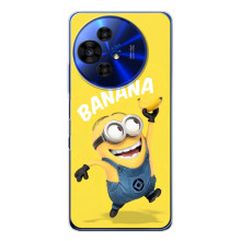 Мультяшный принт на Чехол для : ТКЛ 50 Про НкстПэпер (Banana)