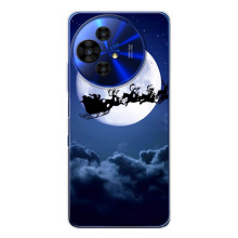 Новорічні Чохли для ТСЛ 50 Про НxtPaper (VPrint) (Санта - місяць)