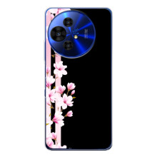 Чехлы с тематикой "ЦВЕТЫ" на TCL 50 Pro NxtPaper