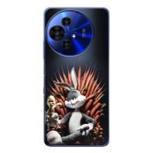 Популярні Чохли з картинками для ТСЛ 50 Про НxtPaper (Король Кролик)