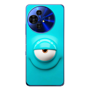Силиконовые Чехлы (смешные стикеры) для TCL 50 Pro NxtPaper – Одноглазик