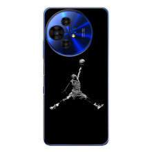 Силиконовый Чехол Nike Air Jordan на : ТКЛ 50 Про НкстПэпер – Джордан
