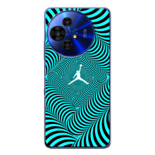 Силиконовый Чехол Nike Air Jordan на : ТКЛ 50 Про НкстПэпер