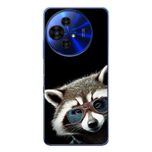 Силіконовий Чохол з Энотами  на TCL 50 Pro NxtPaper – Стильний Єнот
