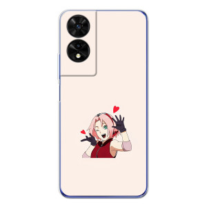 Чехлы Персонажи Аниме Наруто для TCL 505 (AlphaPrint)