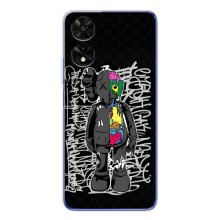 Чохли для TCL 505 - Bearbrick Louis Vuitton (PREMIUMPrint) (Стиль Bearbrick)