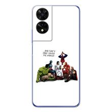 Чохли для TCL 505 (Для Християн) (Ісус супергерой)